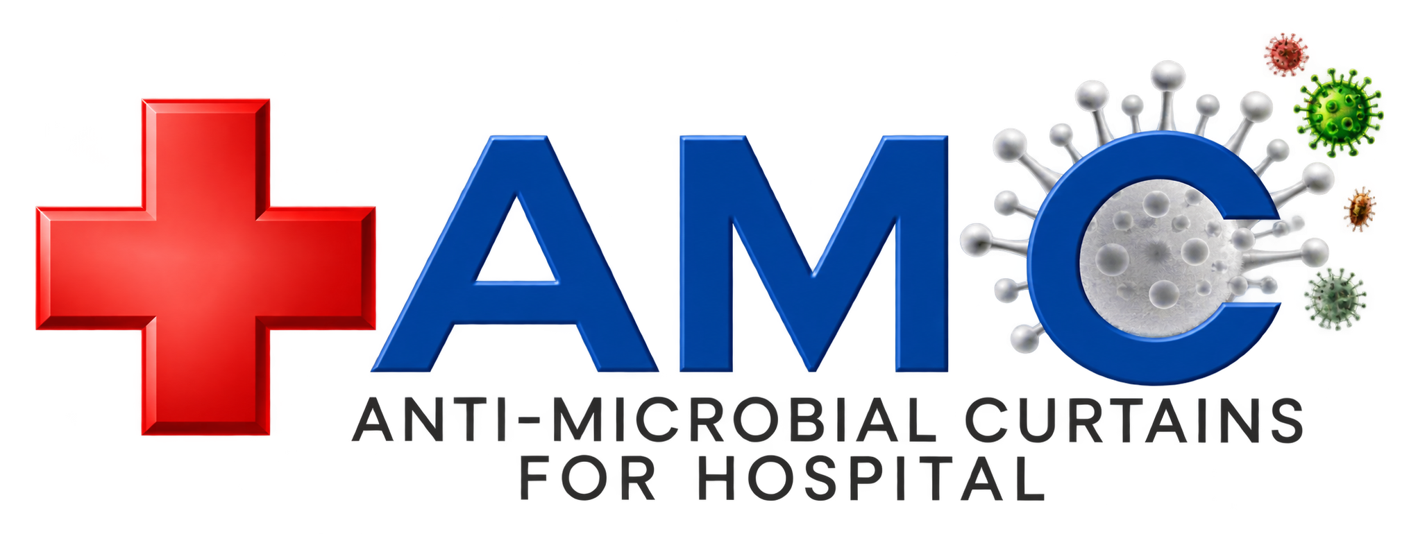 AMC antimicrobial hospital brand logo